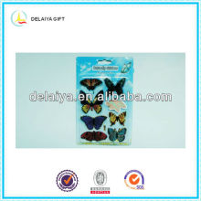 7pcs 3d laser PVC butterfly wall decoration stickers